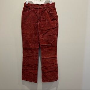 St. John’s Bay Stretch Boot corduroy pants  Size 6 beautiful